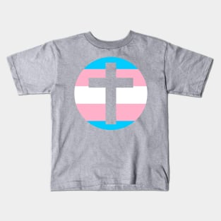 Trans Pride Cross Kids T-Shirt